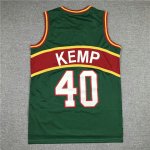 NBA 40 Kemp Sonics M&N 1994-95 Maillot green